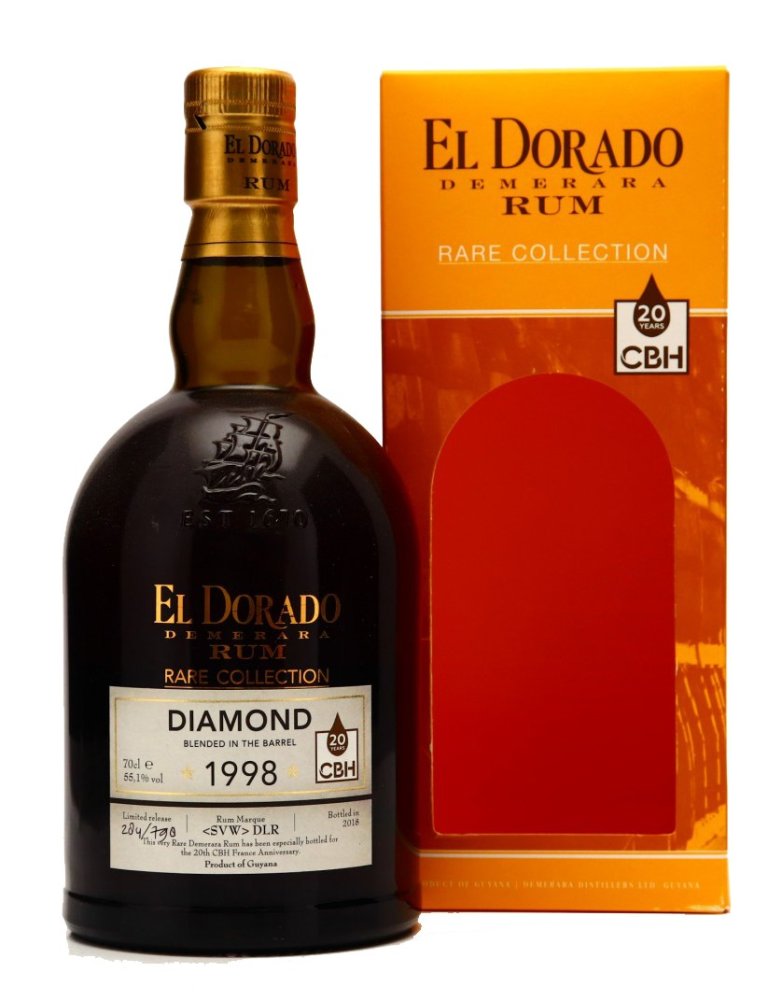 EL DORADO 1998 DAIMOND 55,1% 0,7l (karton)