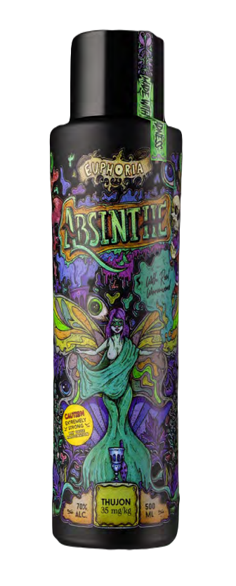 Absinthe Euphoria 0,5l 70% Made with Madness