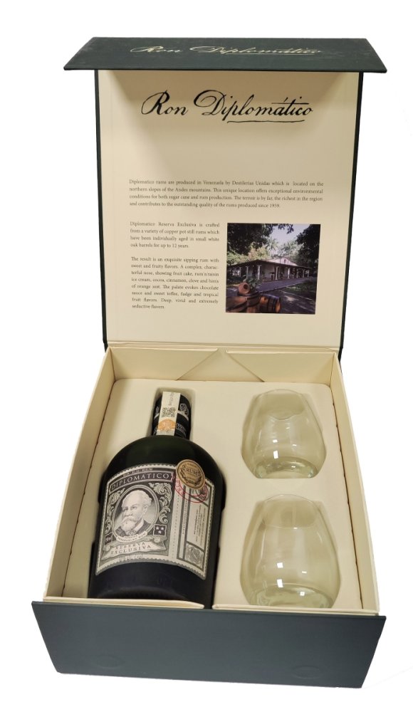 Rum Diplomático Reserva Exlusive 2GL Pack 2014 0,7l