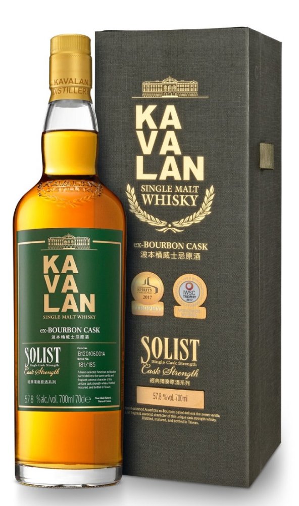 KAVALAN Solist Bourbon 0,7l 57,8%