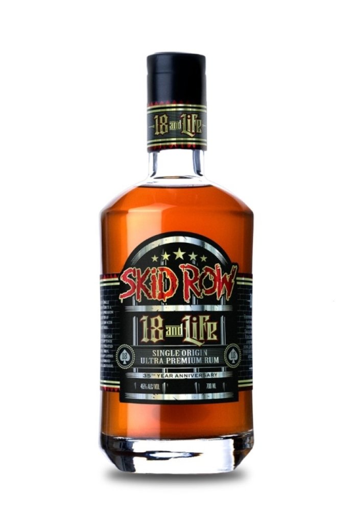 Skid Row 18 and Life Ultra Premium Rum 0,7l 45% LE
