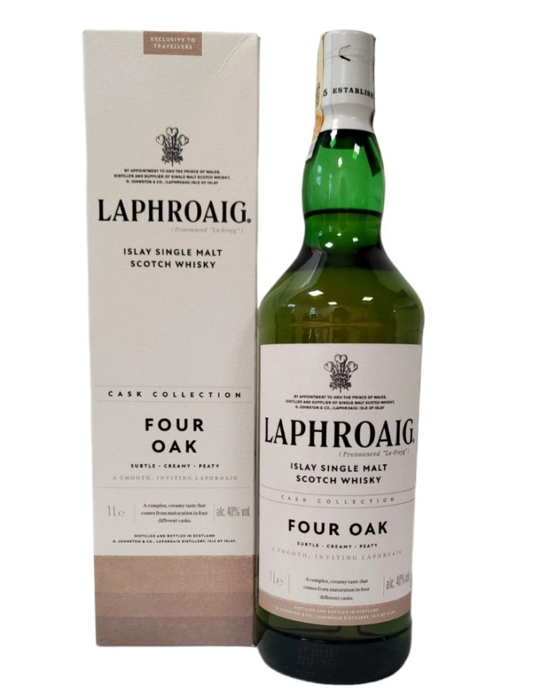Levně Laphroaig Four Oak 1l 40% GB
