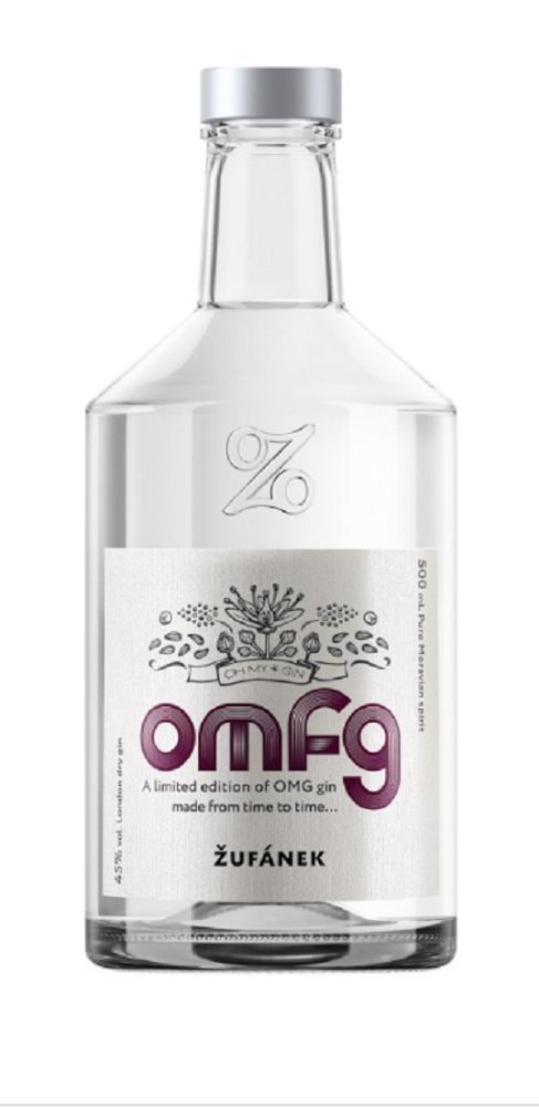 Gin OMFG 45% 0.5l Žufánek