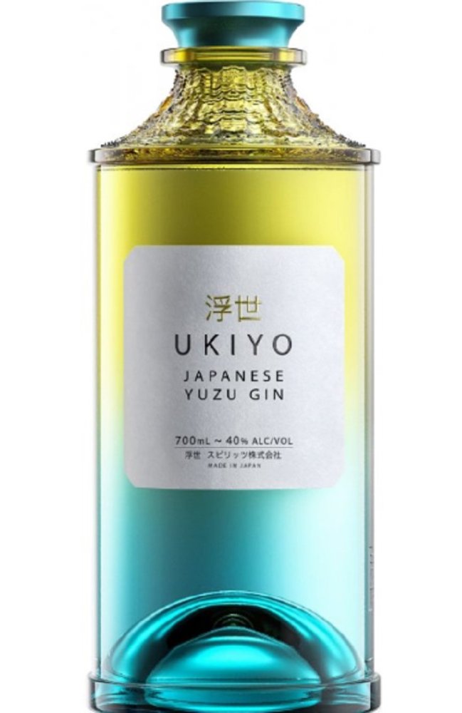 Ukiyo Japanese Yuzu 40% 0,7l (holá láhev)