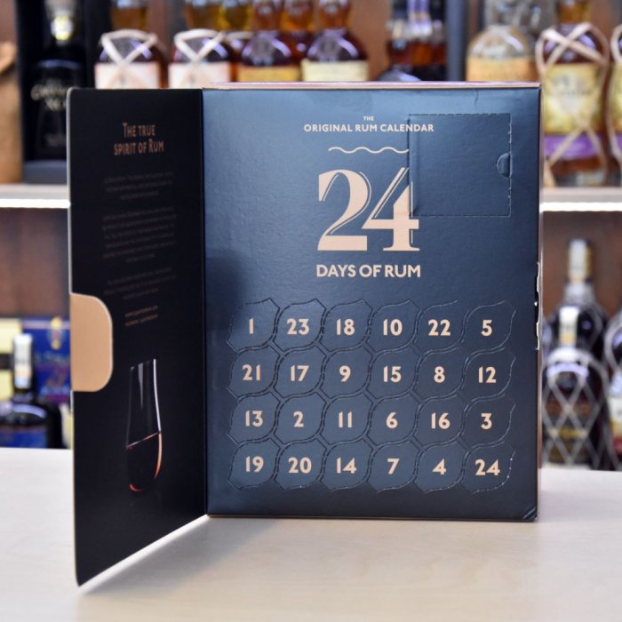 Adventní rumový kalendář