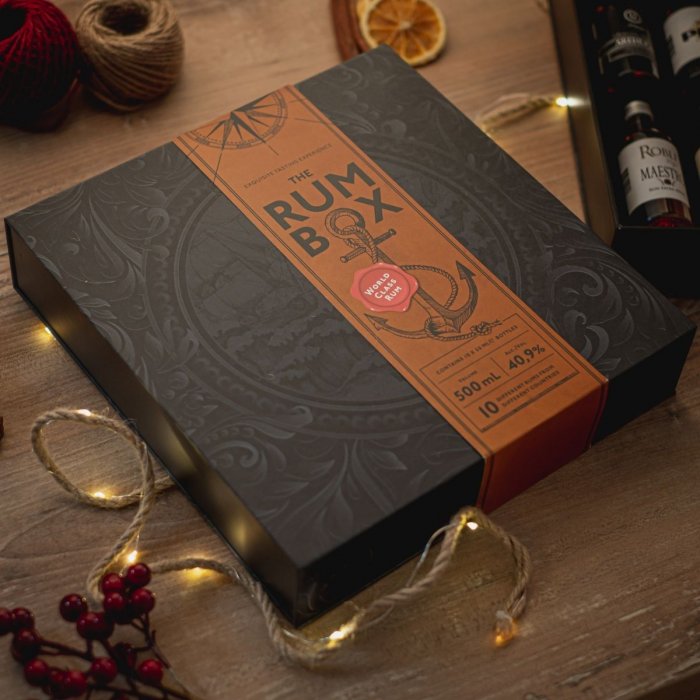 Neue Produkte günstig im Versandhandel bestellen Rum Box Red 10×0,05l 40,9% Edition GB