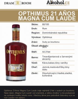 Opthimus Años Magma Cum Laude 21y 0,04l 38%