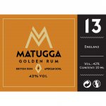 Matugga Golden Rum 0,7l 42%