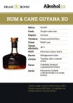 Rum&Cane Guyana XO 0,04l 46% L.E.