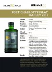 Bruichladdich Port Charlotte Islay Barley 2011 7y 0,04l 50%