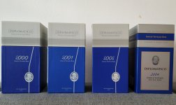 Aukce Diplomatico Single Vintage 2000, 2001, 2002 a 2004 4×0,7l 43%