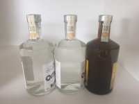 Aukce OMFG Gin Žufánek 2018, 2019 2×0,5l 45% & This is not Dubied Žufánek 0,5l 70% 0,7l