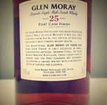 Aukce Glen Moray Port Cask Finish 25y 0,7l 43% & Glen Moray 1994 Sherry Cask Finish 0,7l 56,7%