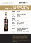 A.H.Riise Royal Danish Navy Strength 20y 0,04l 55%