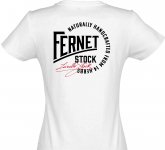 Fernet Stock Triko Bílé New dámské M