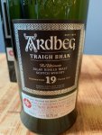 Aukce Ardbeg Traigh Bhan Batch 2 19y 0,7l 46,2% GB
