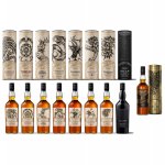 Aukce Game Of Thrones & Mortlach Six Kingdoms 9×0,7l
