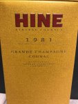 Aukce HINE Vintage 1981 0,7l 40% GB L.E.
