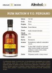 Rum Nation Peruano 8y 0,04l 42%