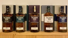 Aukce Set Tullamore Dew 5×0,7l