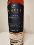 Aukce Bimber Port Cask #39 Single Cask 0,7l 58,1% L.E. Tuba - 157/285