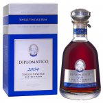 Aukce Diplomatico Single Vintage 12y 2004 0,7l 43% GB L.E. + taška a sklenička