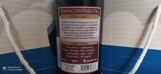Aukce Transcontinental Rum Line Trinidad Single Cask 2001 0,7l 59,9% GB L.E.