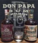 Aukce Don Papa Sherry Cask & Baroko 2×0,7l L.E. & originální sklenička Don Papa
