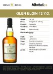 Glen Elgin 12y 0,04l 43%
