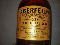 Aukce Aberfeldy Small Batch Exceptional Cask 20y 0,7l 43% L.E.