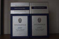Aukce Diplomatico Single Vintage 2005 a 2007 2×0,7l 43%