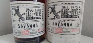 Aukce Rum Nation Savanna Whisky Cask Finish 17y 2004 0,7l 55,2% L.E. Tuba