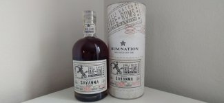 Aukce Rum Nation Savanna Whisky Cask Finish 17y 2004 0,7l 55,2% L.E. Tuba