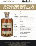 Ultimatum Rum 4y 2017 0,04l 48,9%
