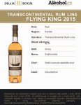 Transcontinental Rum Line Flying King 3y 2015 0,04l 42%