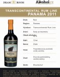 Transcontinental Rum Line Panama 10y 0,04l 43%