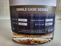 Aukce Old Well Kagor & Bourbon Barrels 2018 0,5l 57,4% L.E. k 20.výročí Skotských her Sychrov pro členy Whisky & You - 126/389