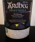 Aukce Ardbeg Smoketrails Manzanilla Edition 1l 46% L.E.