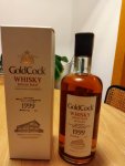 Aukce Gold Cock Rum Cask Finish 1999 0,7l 58,6% - 55/234