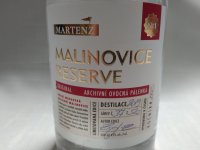 Aukce Malinovice Martenz Reserve No 2 2019 0,5l 45% L.E. - 37/320