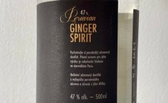 Aukce Peruvian Ginger Spirit 0,5l 47% L.E. - 200/200