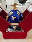 Vodka Imperial Collection Faberge Blue with cammeo 0,7l 40% GB