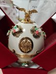 Vodka Imperial Collection Faberge White with flowers 0,7l 40% GB