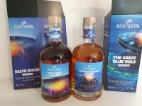 Aukce Rum Shark Era of Discovery Salto Angel 61,5% & The Great Blue Hole 65,5% 2×0,7l GB L.E.