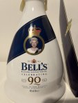 Aukce Bell's Decanter 90 Years Of Queen Elizabeth II 1926-2016 0,7l 40% GB