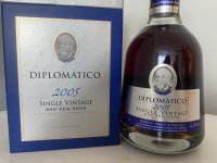 Aukce Diplomatico Single Vintage 12y 2005 0,7l 43% GB L.E.