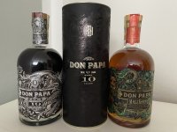 Aukce Don Papa 10y 43% & Masskara 40% 2×0,7l