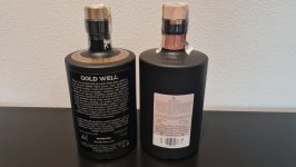 Aukce Old Cock & Gold Well 2×0,5l 51,5% L.E.