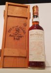 Aukce Macallan Anniversary Malt 25y 1965 0,75l 43% Dřevěný box