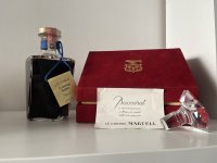 Aukce Martell Cordon Bleu Cognac Baccarat Decanter Bot. 1980s 0,75l 40% GB